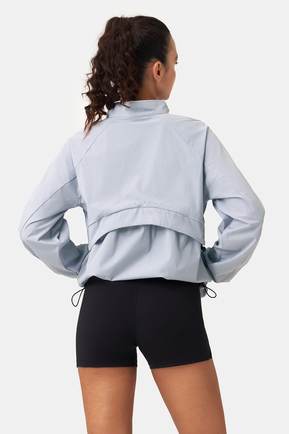 Quick-Dry Long Sleeve Half-Zip Running Jacket