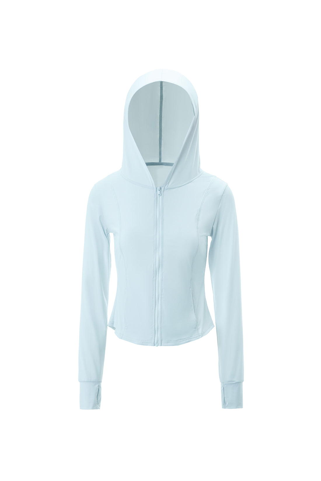 Cooling Breathable High-Stretch Slim-Fit Hooded Jacket UPF50+