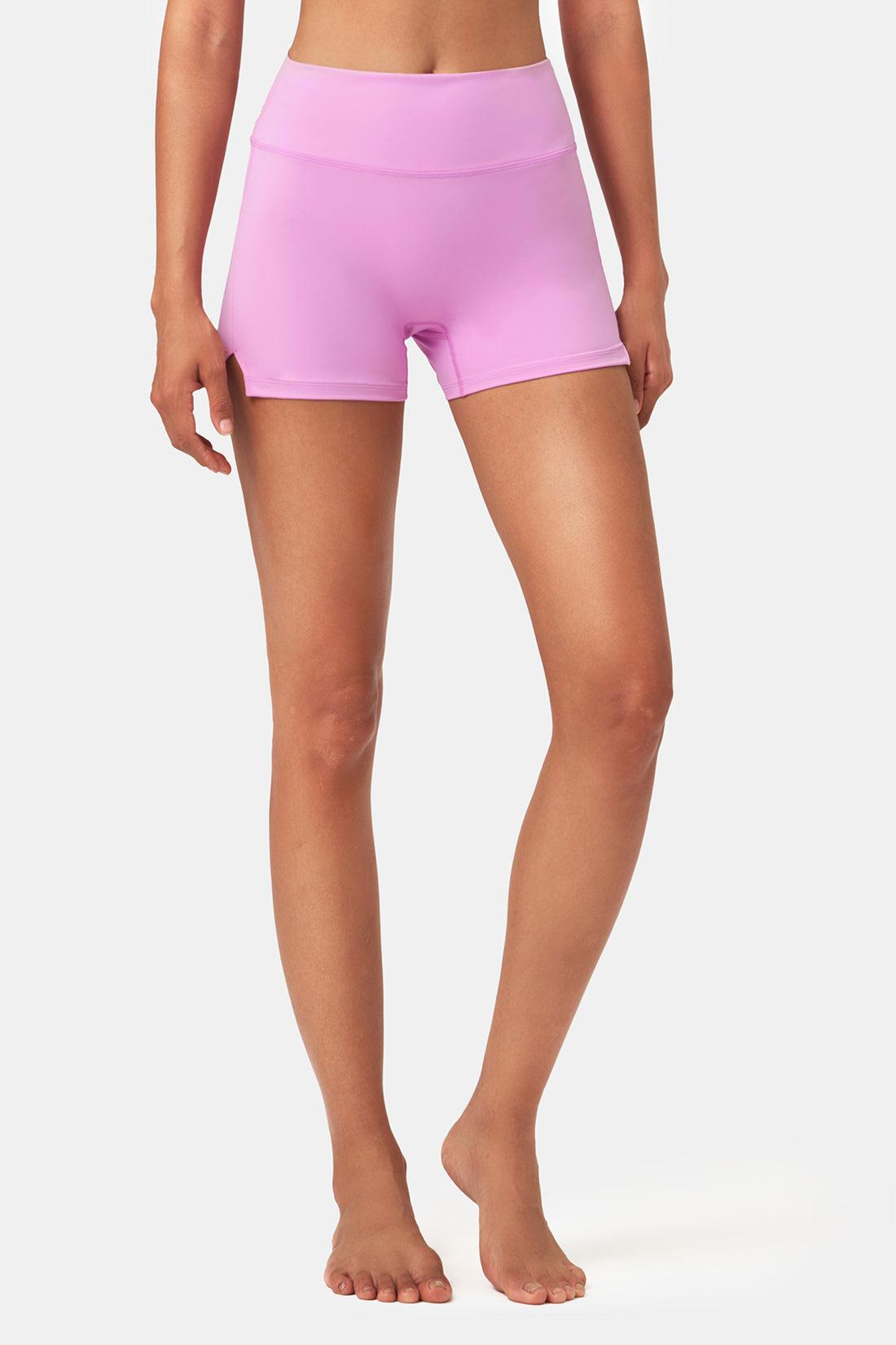 Seamless Side-Slit Shorts