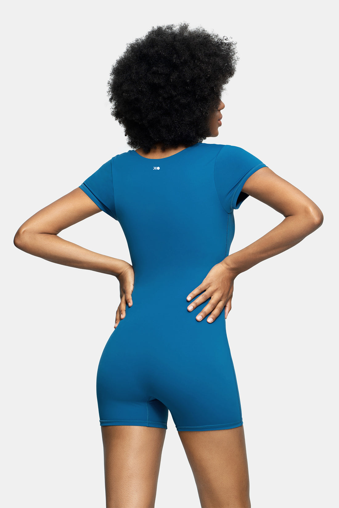 Square-Neck Cycling Jumpsuit